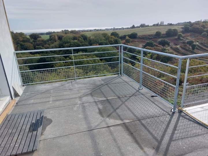 Fabrication garde-corps sur mesure Ploufragan