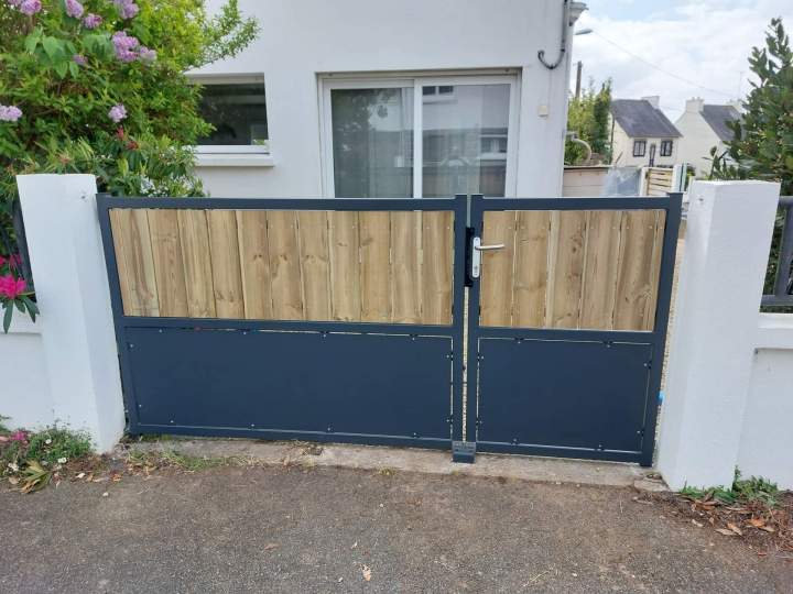 Fabrication de portail sur mesure Ploufragan